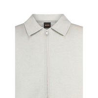 Hugo Boss Gray Cotton Sweatshirt