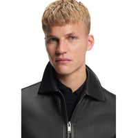 Hugo Boss Black Leather Leather Jacket