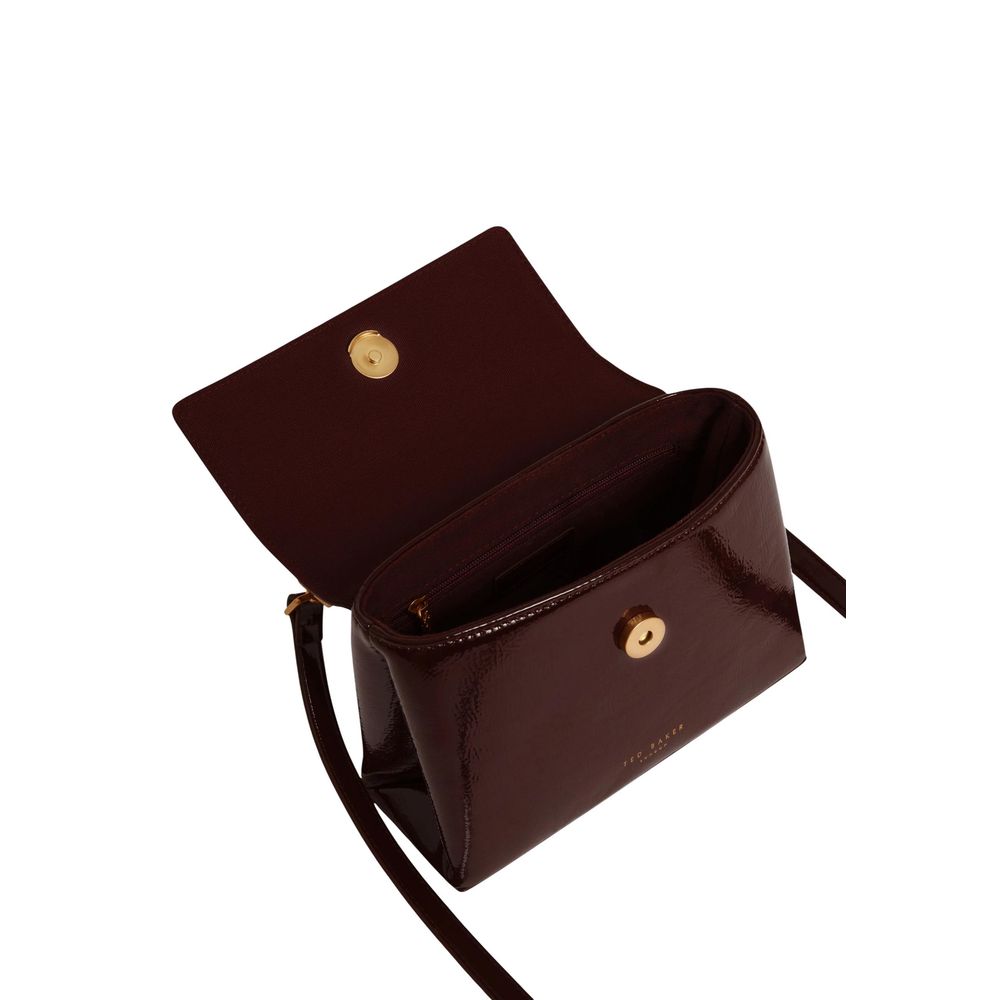 Ted Baker Purple Recycled Polyurethane Handbag