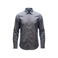 Armani Exchange Blue Polyester Dress Shirt