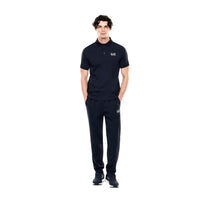 EA7 Emporio Armani Blue Cotton Sportswear