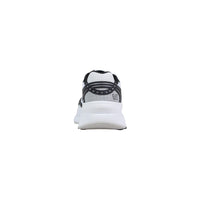 EA7 Emporio Armani Black And White Polyester Athletic Sneakers