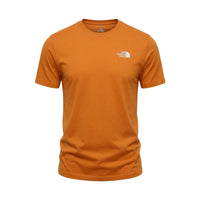 The North Face Orange Cotton T-Shirt