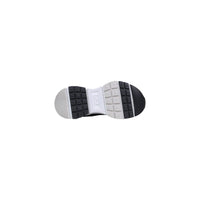 EA7 Emporio Armani Black And White Polyester Athletic Sneakers