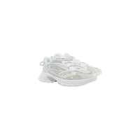 Lacoste White Recycled Polyester Athletic Sneakers