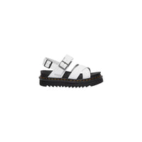 Dr. Martens White Leather Strap-On Sandals