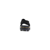 Dr. Martens Black Leather Flat Sandals