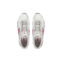 New Balance White Synthetic Athletic Sneakers