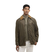 Barbour Green Cotton Full-Length Jacket