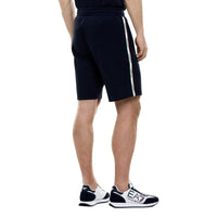 EA7 Emporio Armani Blue Cotton Knee Length