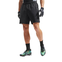 Under Armour Black And White Polyester Bermuda Shorts