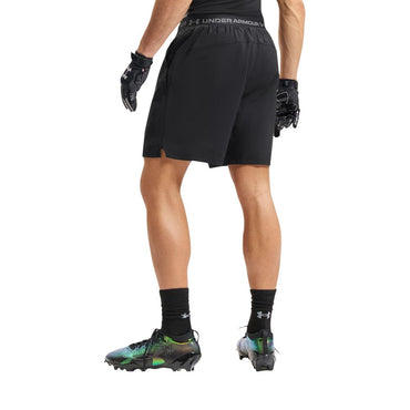 Under Armour Black And White Polyester Bermuda Shorts