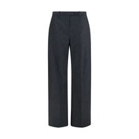 Khaite Gray Wool Oves Aries Dress Pants