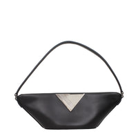 The Attico Black Leather Handbag