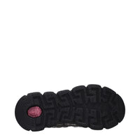 Versace Black Fabric Athletic Sneakers
