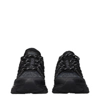 Versace Black Fabric Athletic Sneakers