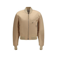 Tom Ford Gold Satin Bomber