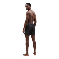 Armani Exchange Black Polyester Swim Shorts