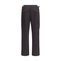 Burberry Brown Cotton Cargo Pants