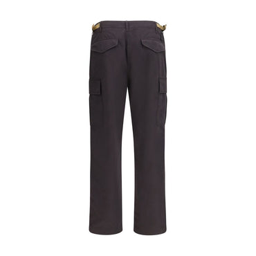 Burberry Brown Cotton Cargo Pants