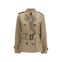 Burberry Beige Cotton Coat