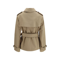 Burberry Beige Cotton Coat