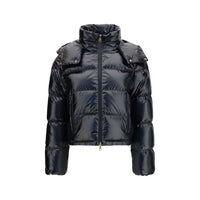Moncler Black Goose Down Full-Length Jacket