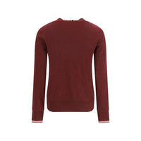 Thom Browne Bordeaux Wool Oves Aries Cardigan