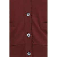 Thom Browne Bordeaux Wool Oves Aries Cardigan