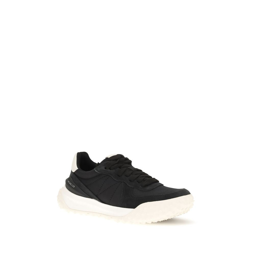Moncler Black Polyamide Athletic Sneakers