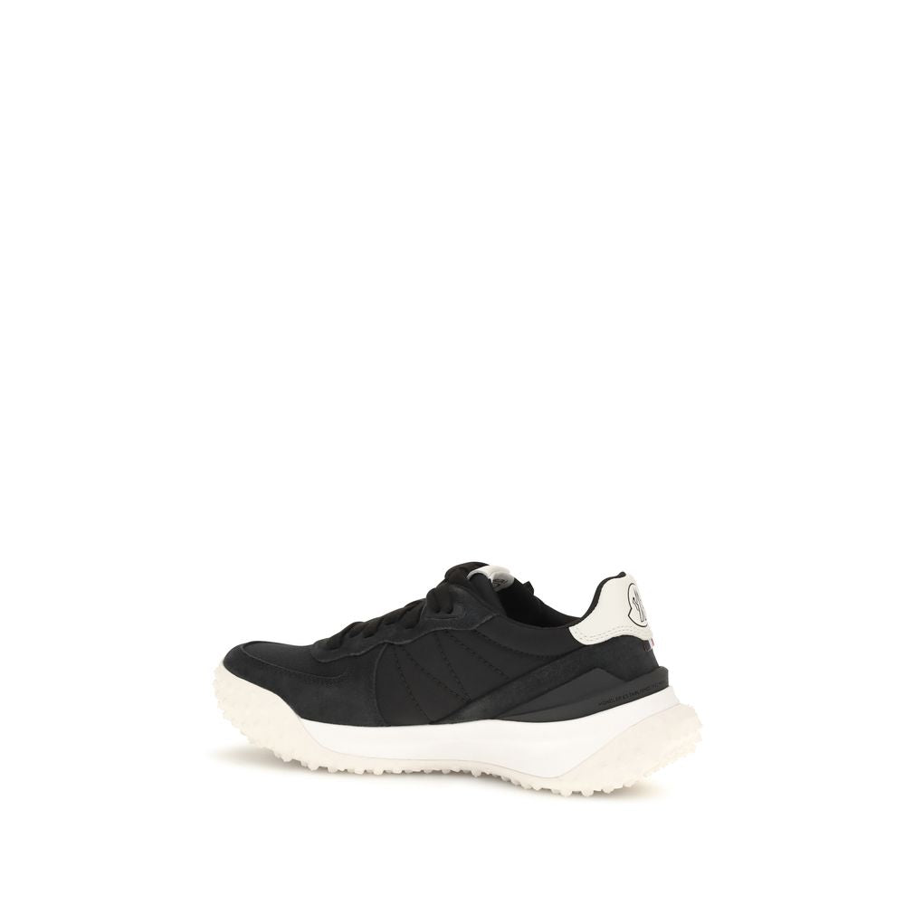 Moncler Black Polyamide Athletic Sneakers