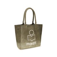 Isabel Marant Bicolor Cotton Shoulder Bag