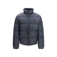 Prada Blue Polyamide Full-Length Jacket