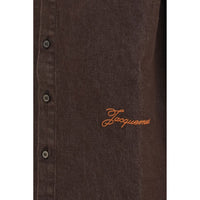 Jacquemus Brown Denim Shirt