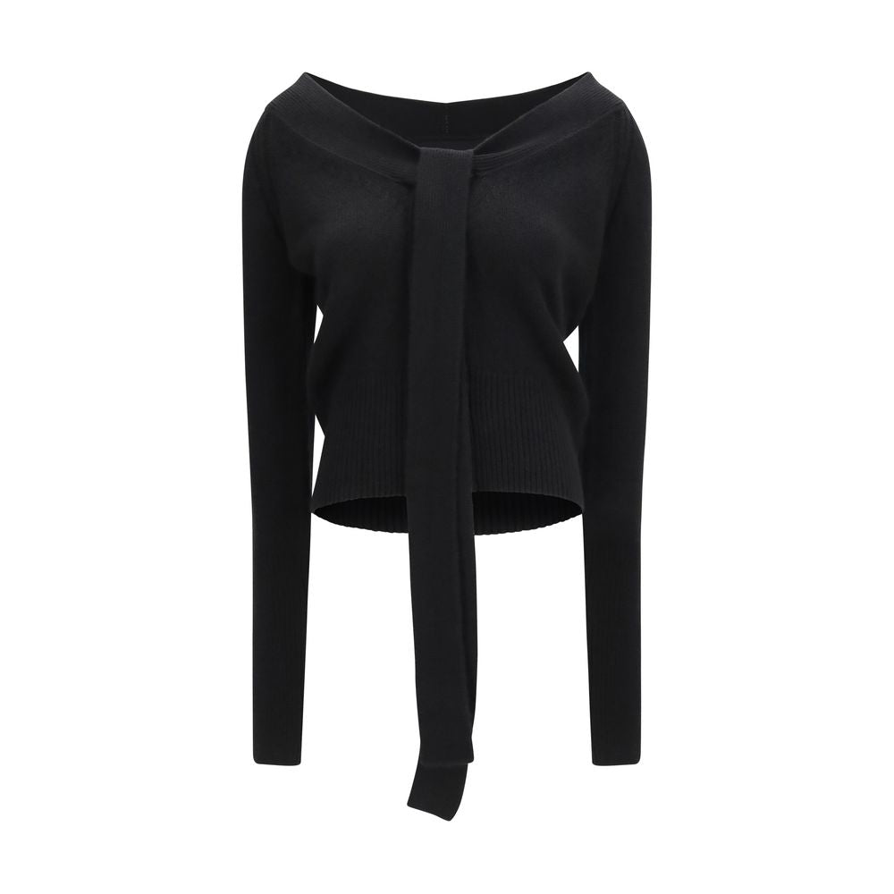 Ermanno Scervino Black Cashmere Cardigan