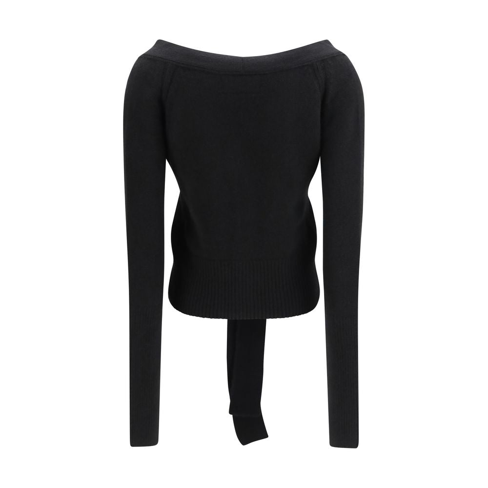 Ermanno Scervino Black Cashmere Cardigan