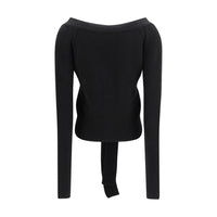 Ermanno Scervino Black Cashmere Cardigan
