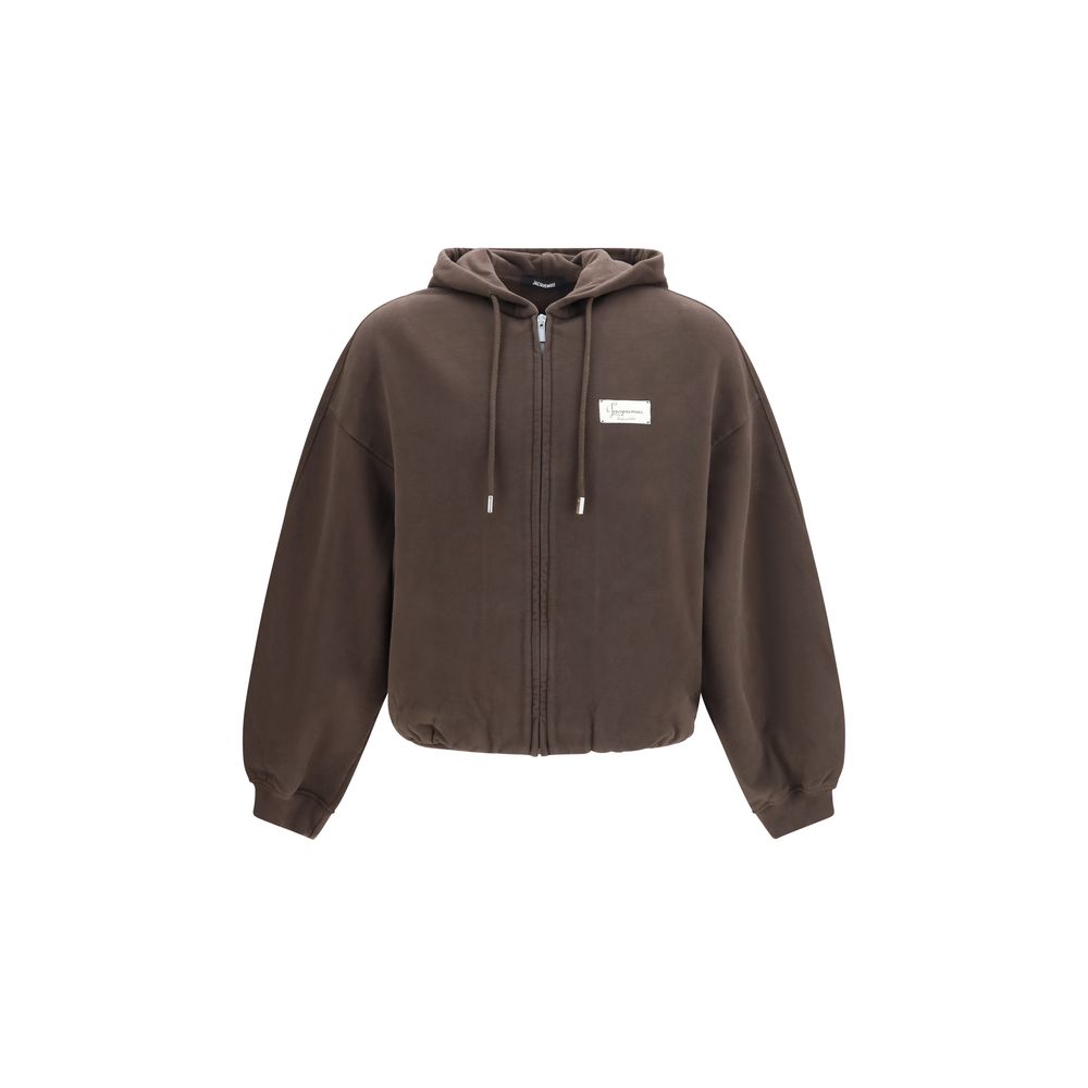 Jacquemus Brown Cotton Sweatshirt
