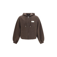 Jacquemus Brown Cotton Sweatshirt