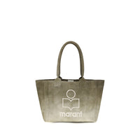 Isabel Marant Bicolor Cotton Shoulder Bag