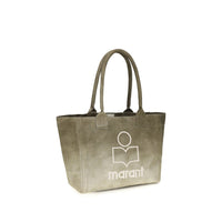 Isabel Marant Bicolor Cotton Shoulder Bag