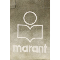 Isabel Marant Bicolor Cotton Shoulder Bag