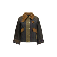 Barbour Brown Cotton Shell Jacket