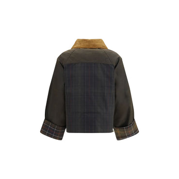 Barbour Brown Cotton Shell Jacket