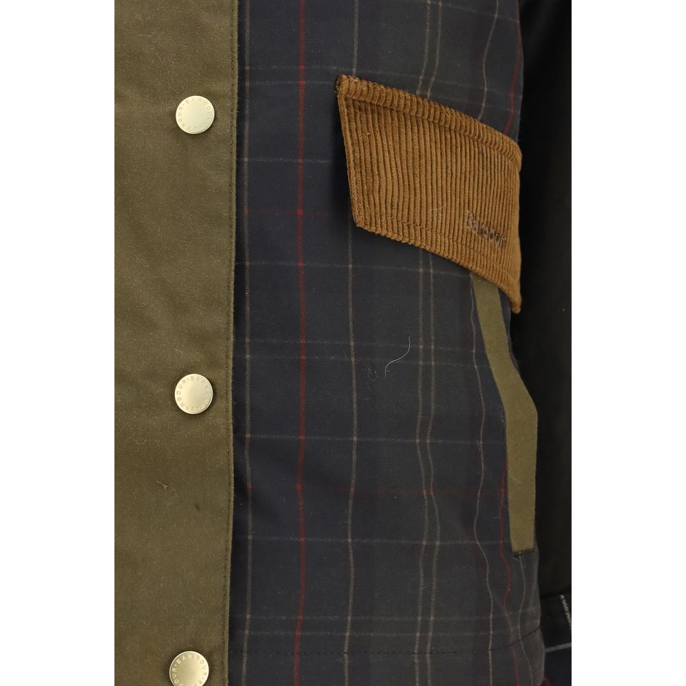 Barbour Brown Cotton Shell Jacket