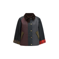 Barbour Blue Cotton Full-Length Jacket