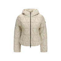 Moose Knuckles Beige Goose Down Full-Length Jacket
