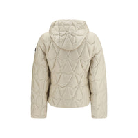 Moose Knuckles Beige Goose Down Full-Length Jacket