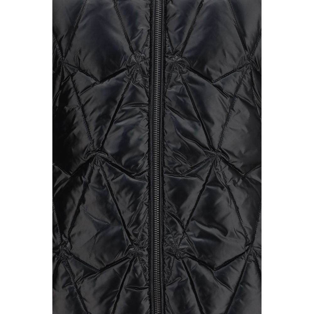 Moose Knuckles Black Goose Down Full-Length Jacket