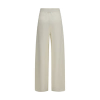 Max Mara Beige Cashmere Casual Pants